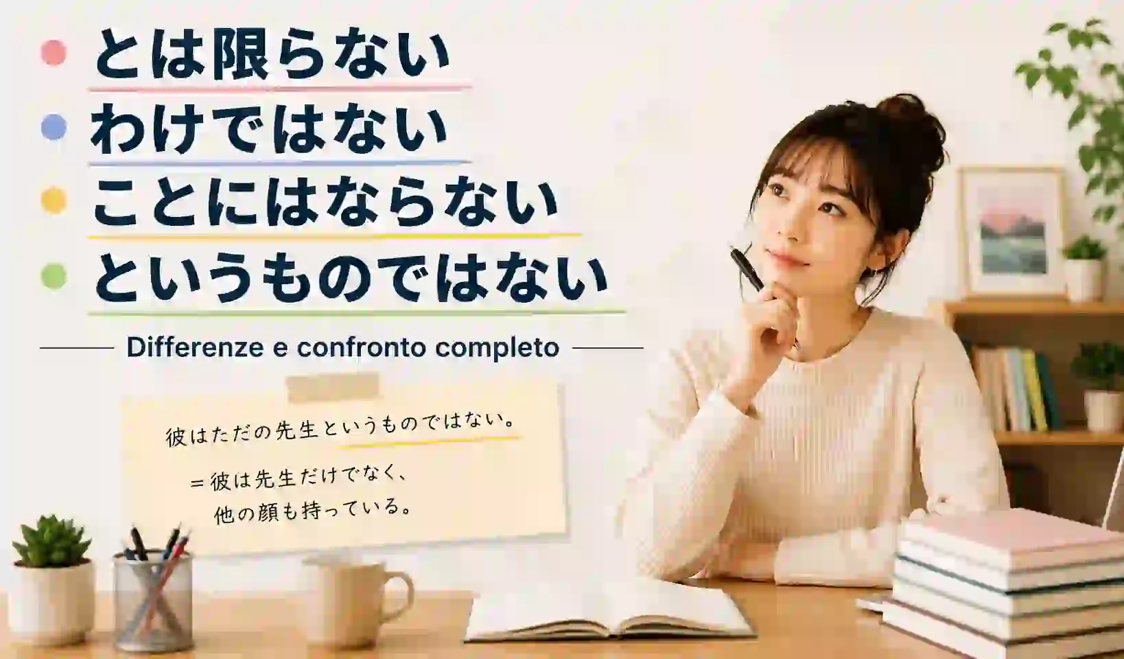 とは限らない, わけではない, ことにはならない e というものではない | Differenze e confronto completo
